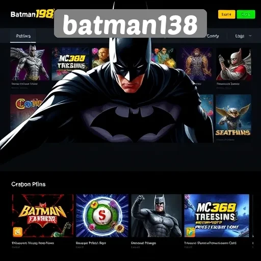 Dari Permainan Slot hingga E-Sports Batman138 Menyediakan Segalanya
